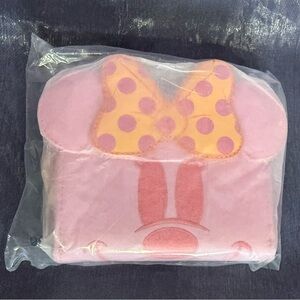 Loungefly Pink Wallet with Yellow Polka Dot Bow